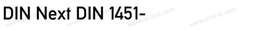 DIN Next DIN 1451字体转换 DIN Next DIN 1451字体转换
